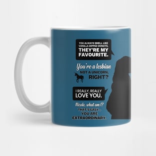 WayHaught Silhouette Quotes Mug